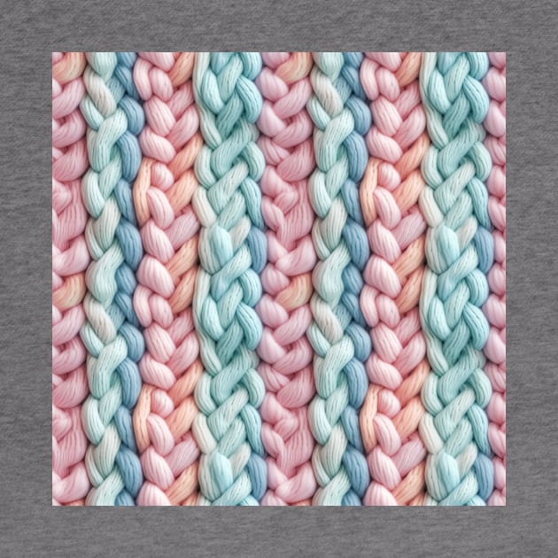 Pastel Knit Waves by star trek fanart and more